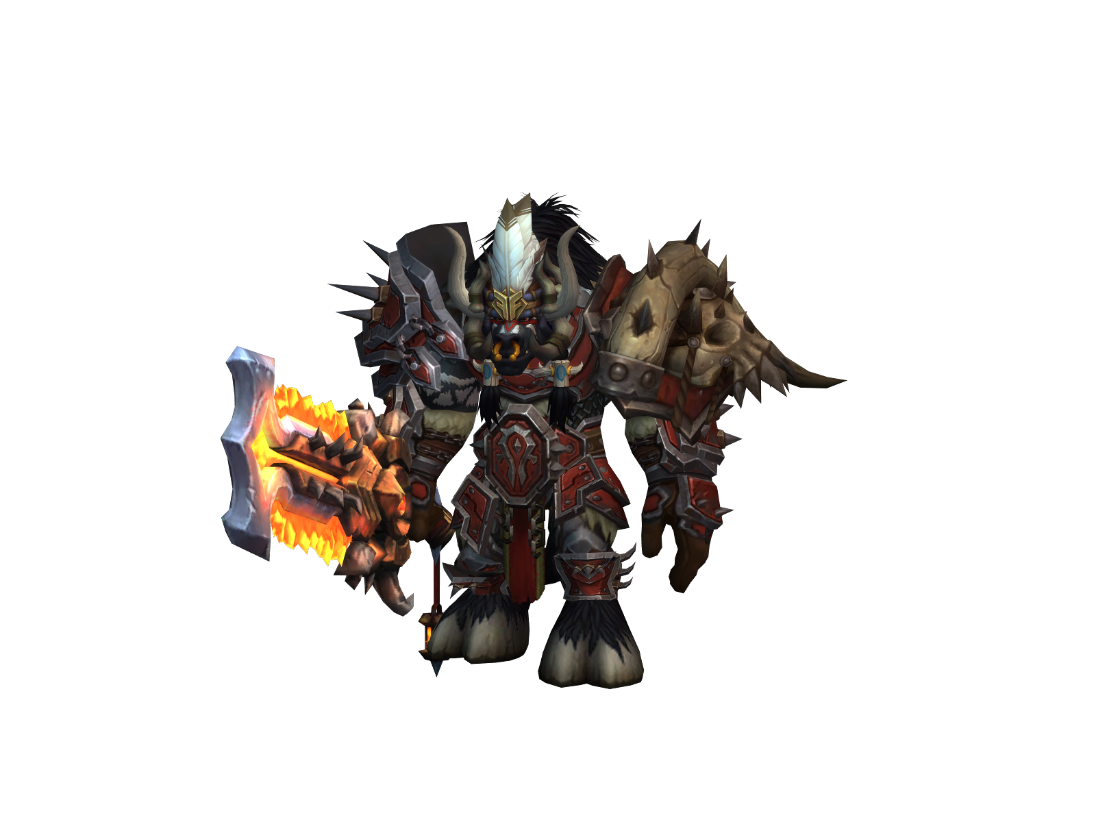 Bravul 3D character render