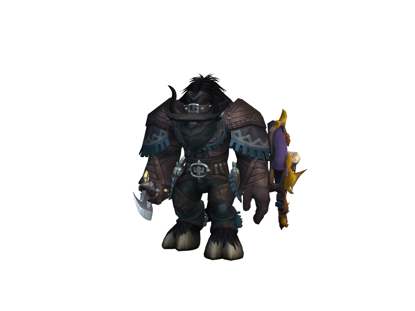 Malôte 3D character render
