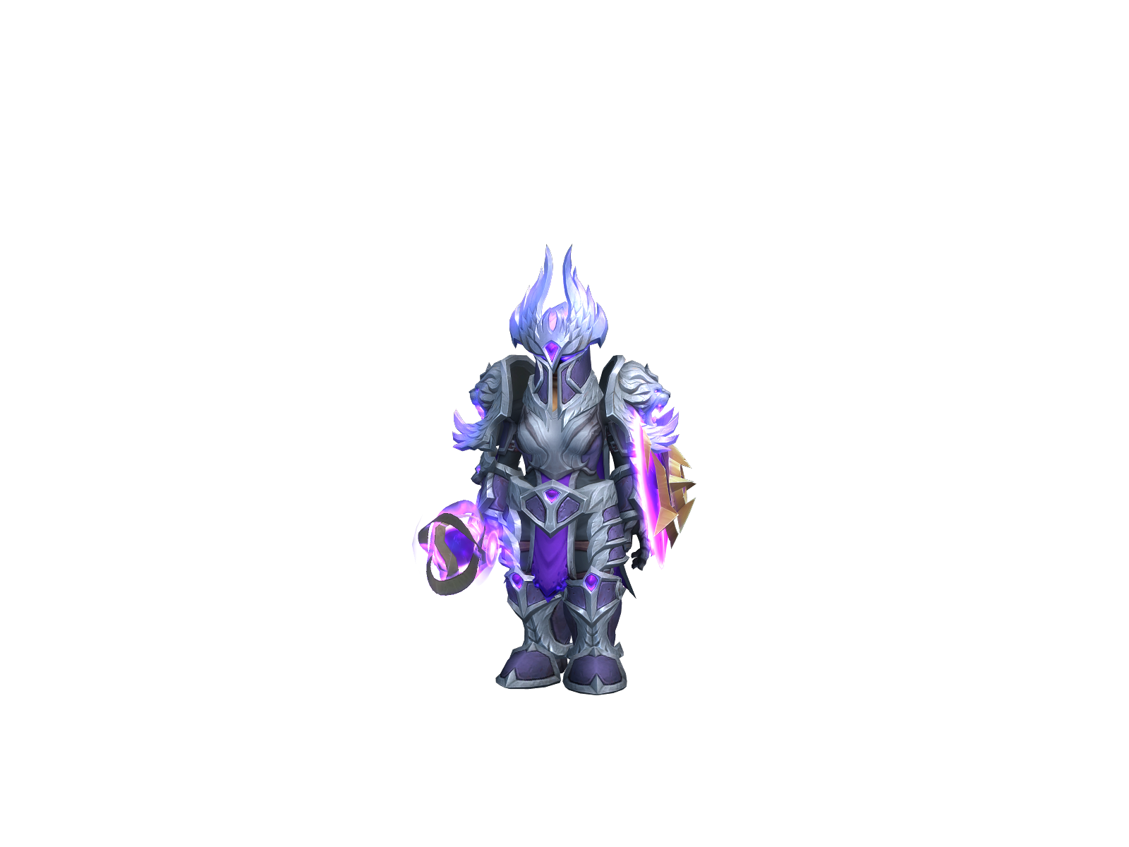 Fileless 3D character render