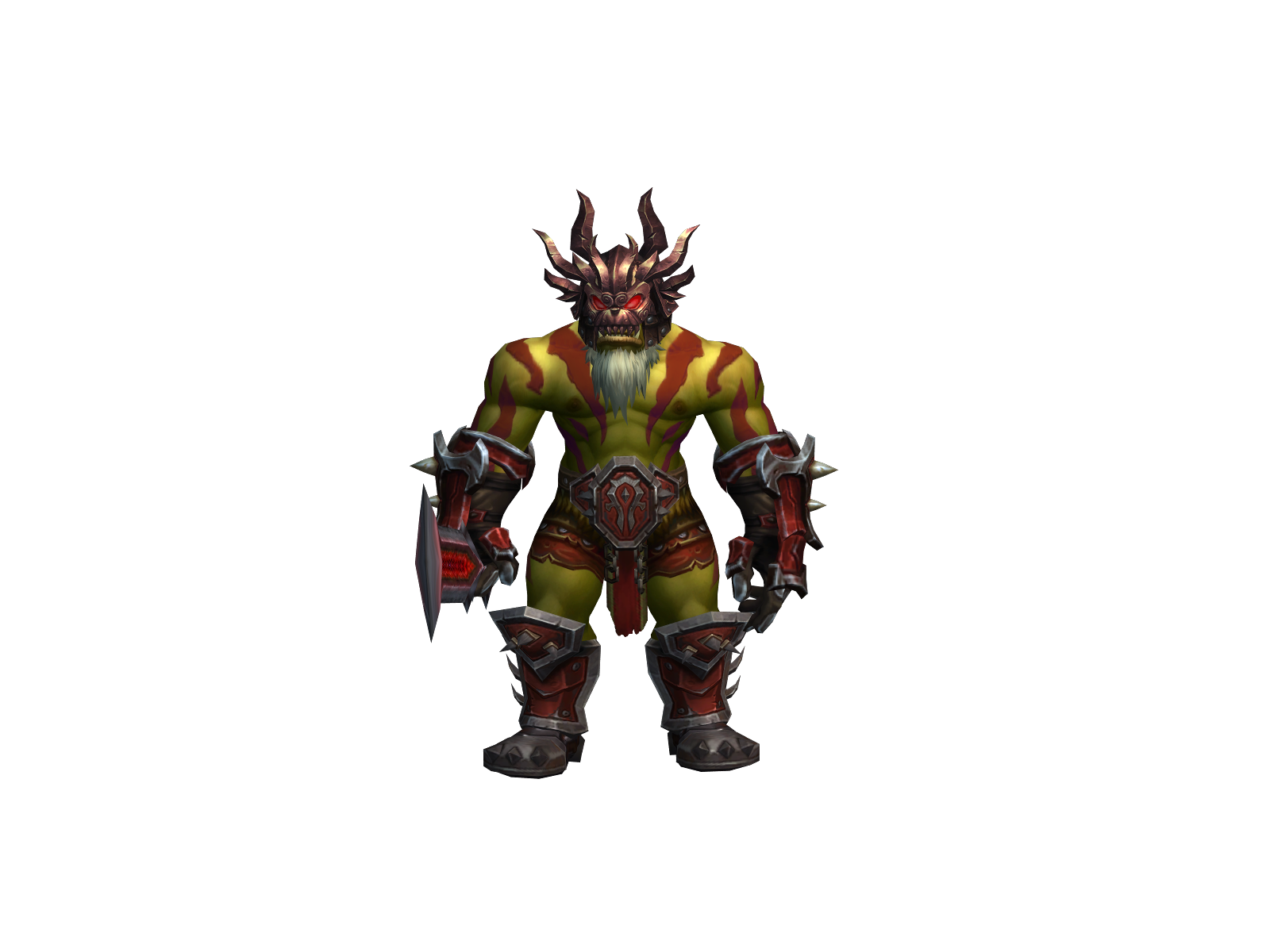 Azgragg 3D character render