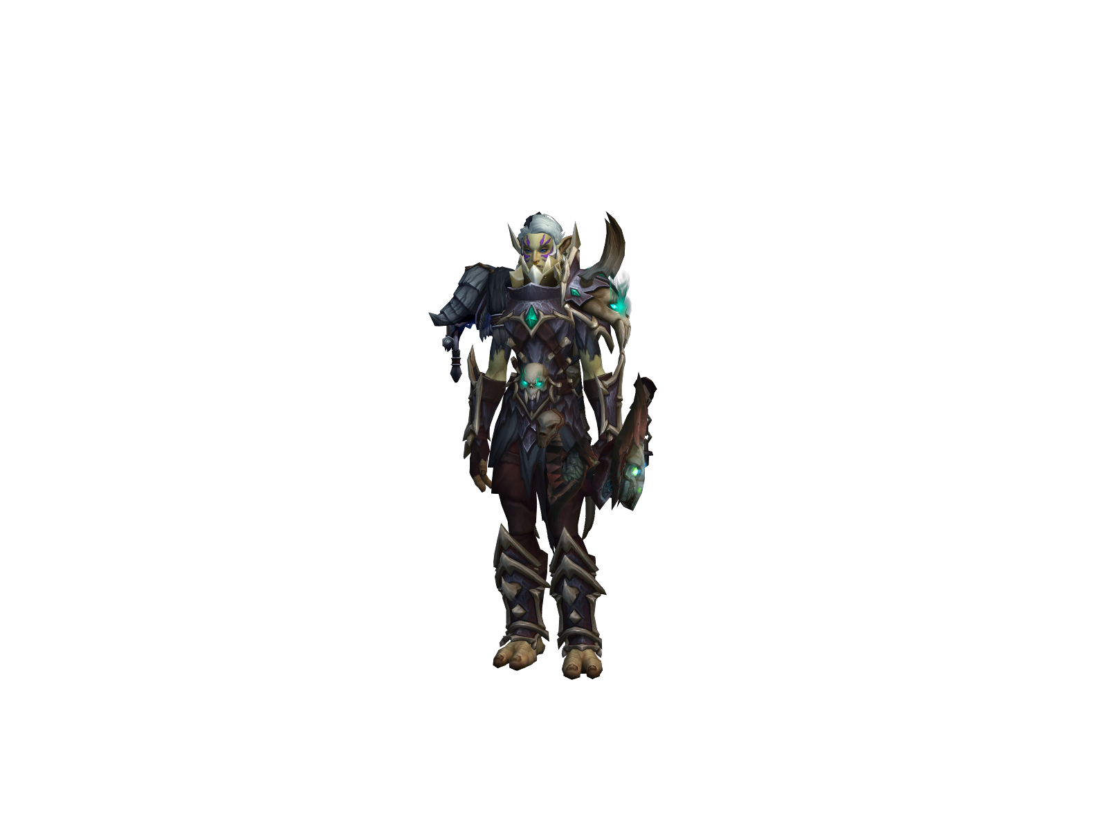 Nalysse 3D character render