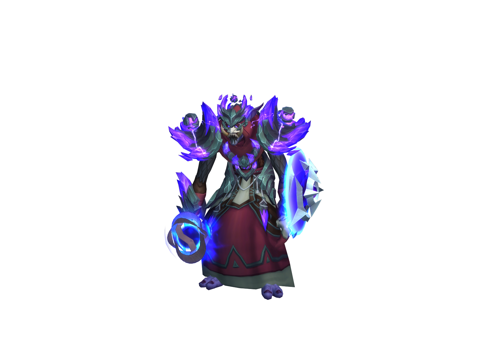 Amperox 3D character render