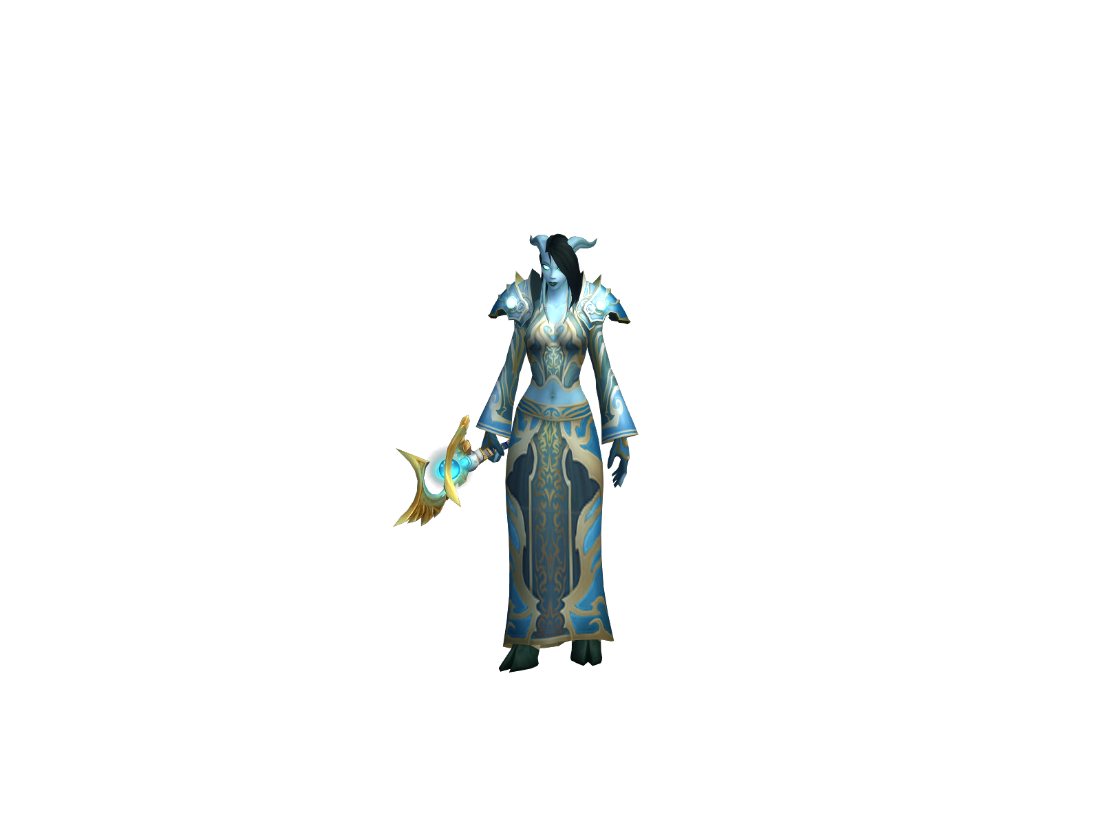 Neltha 3D character render