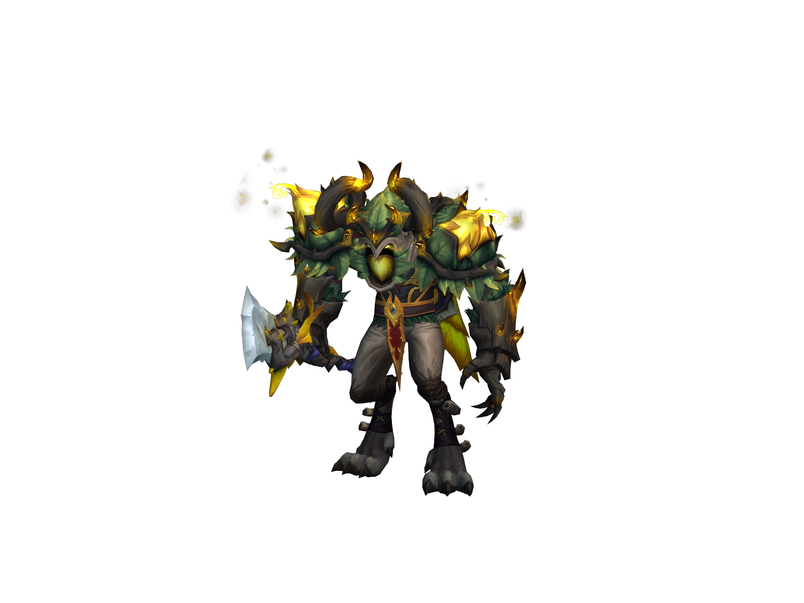 Chentexomega 3D character render