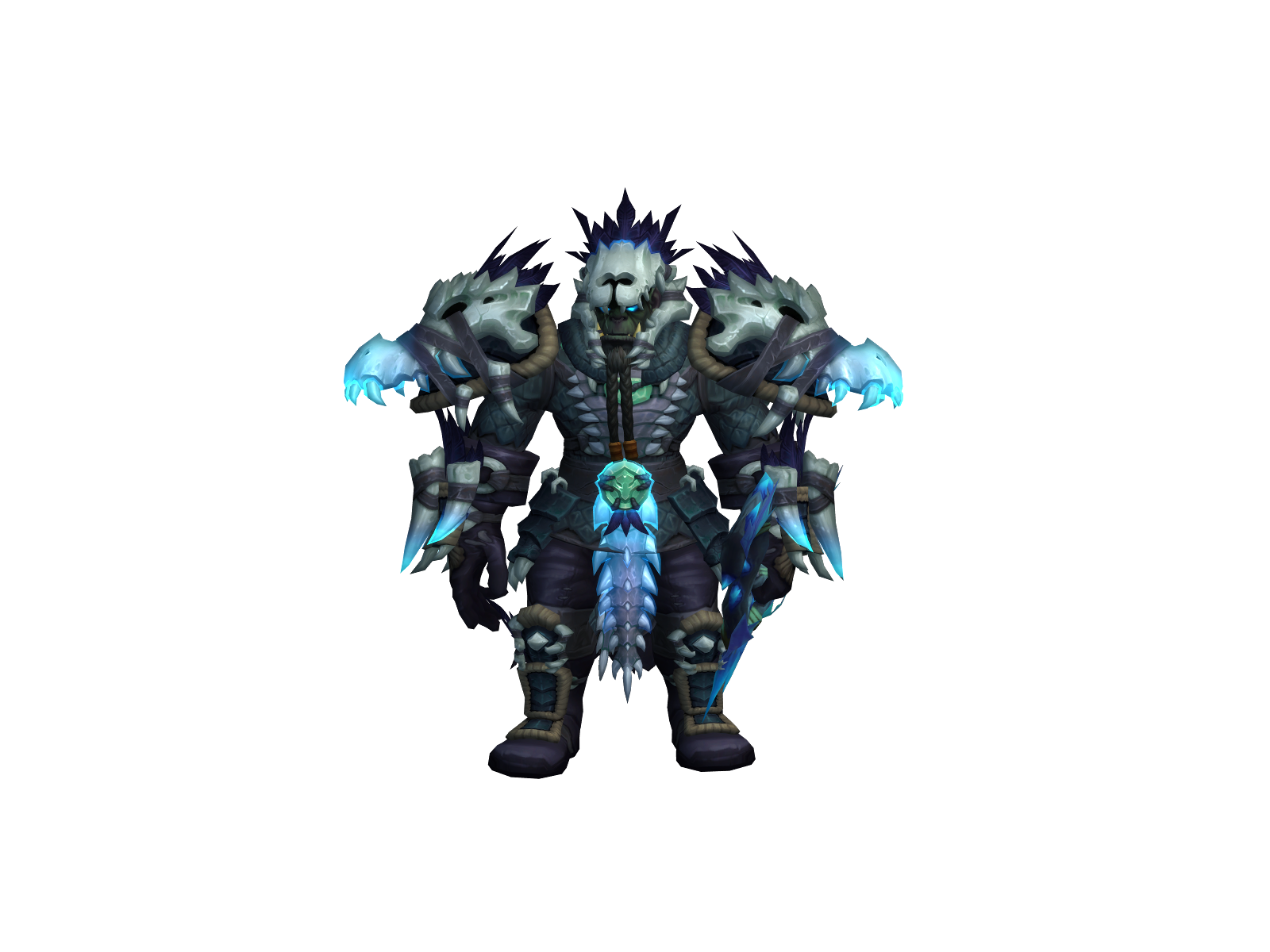 Flechamortal 3D character render