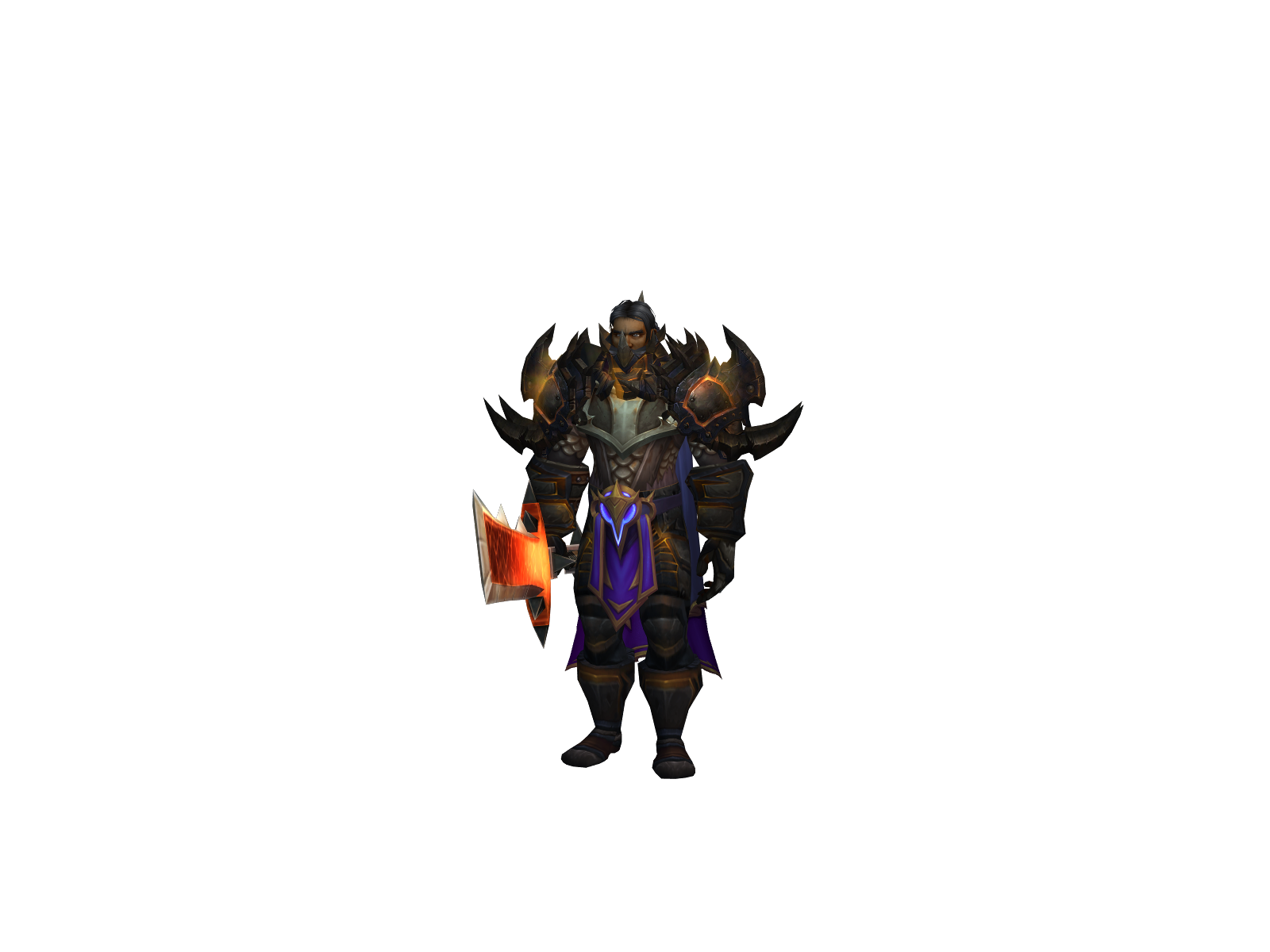Jerarn 3D character render