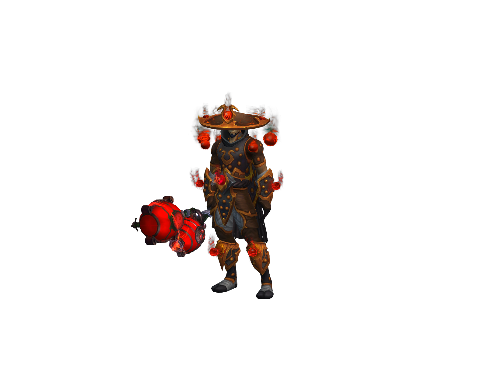 Mistweeder 3D character render
