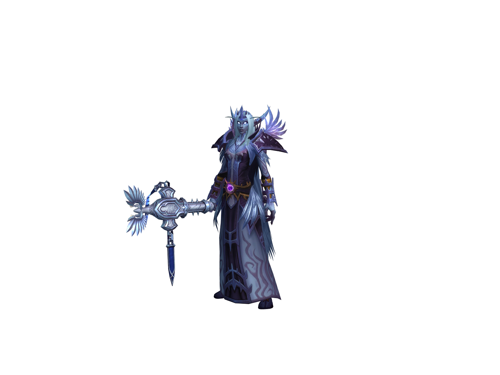 Søvn 3D character render