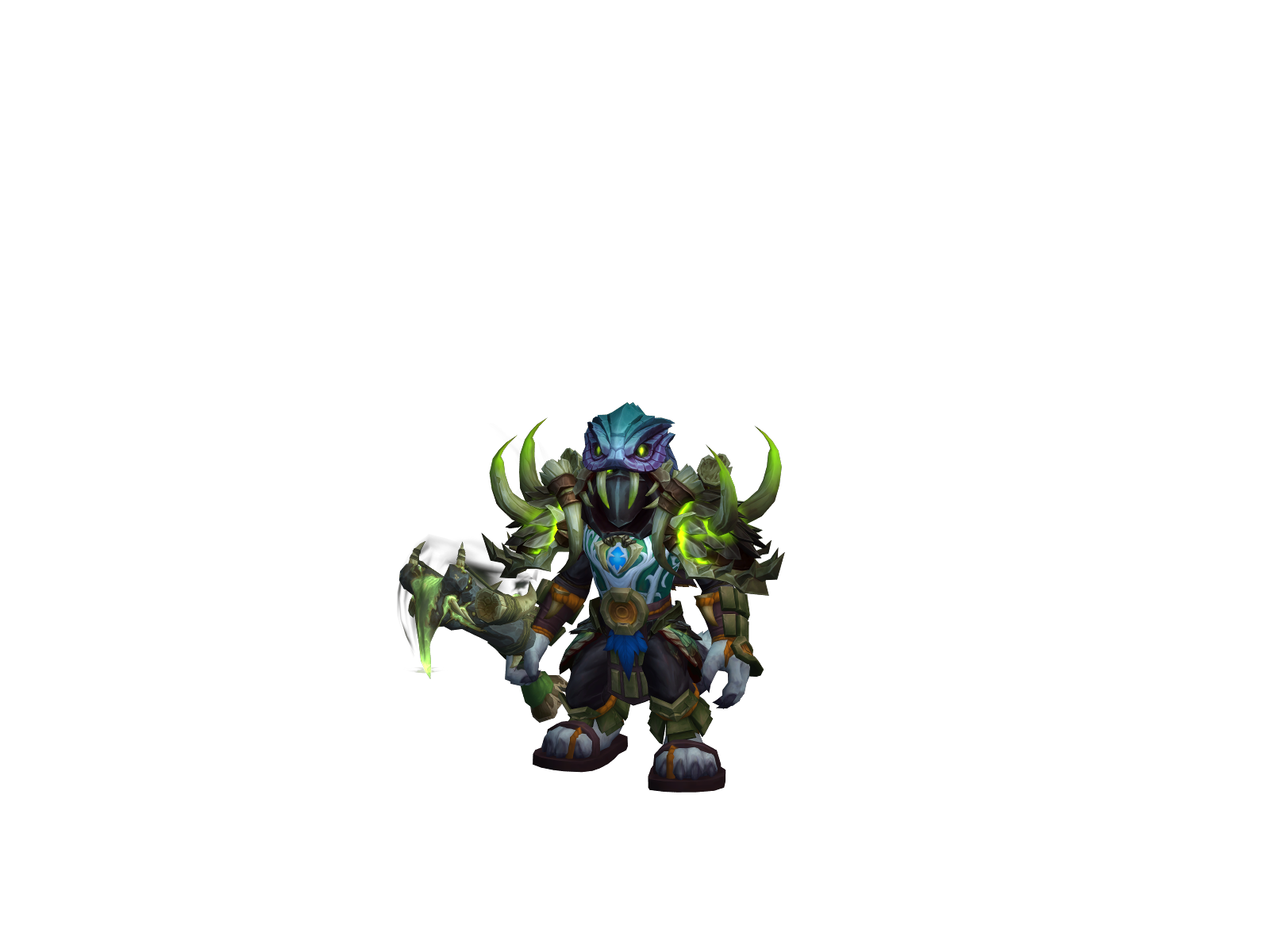 Chavoncio 3D character render