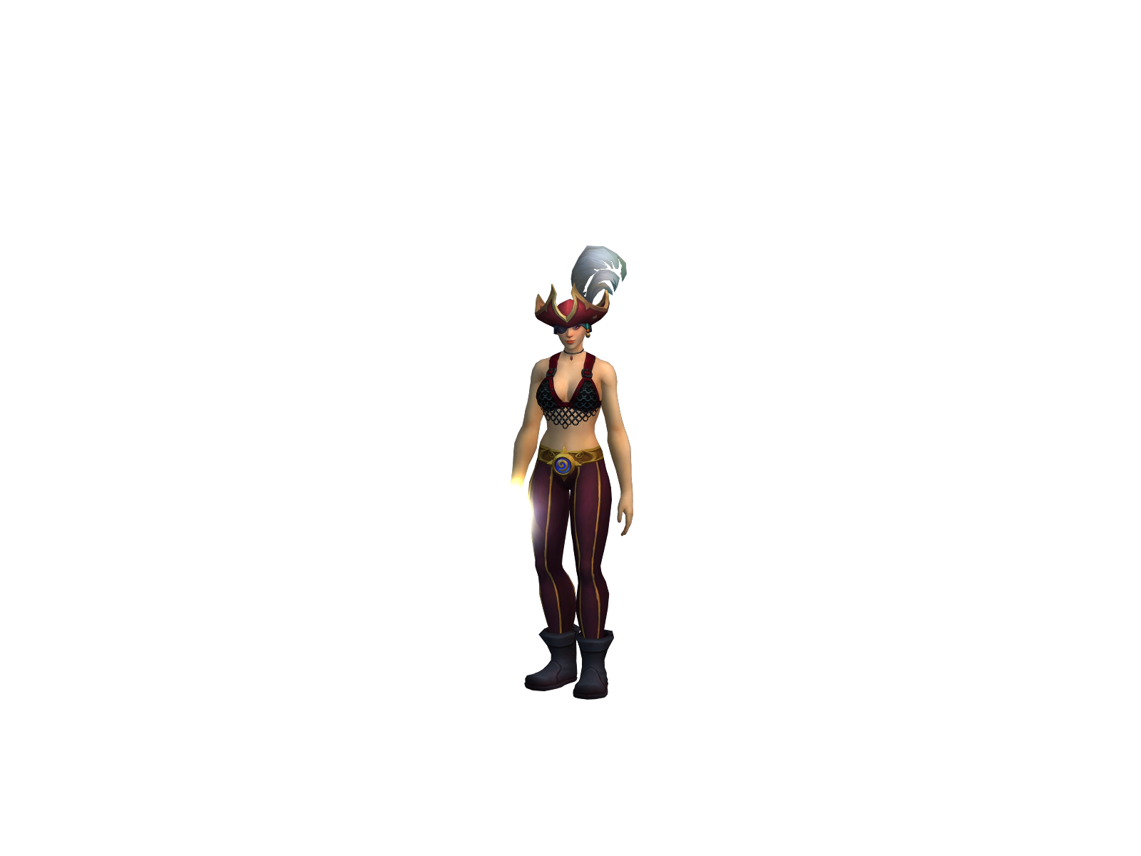 Paulix 3D character render