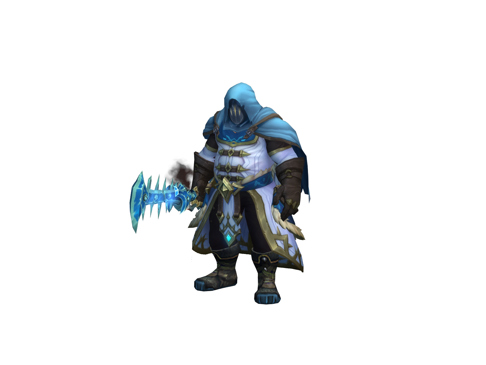 Fuentes 3D character render