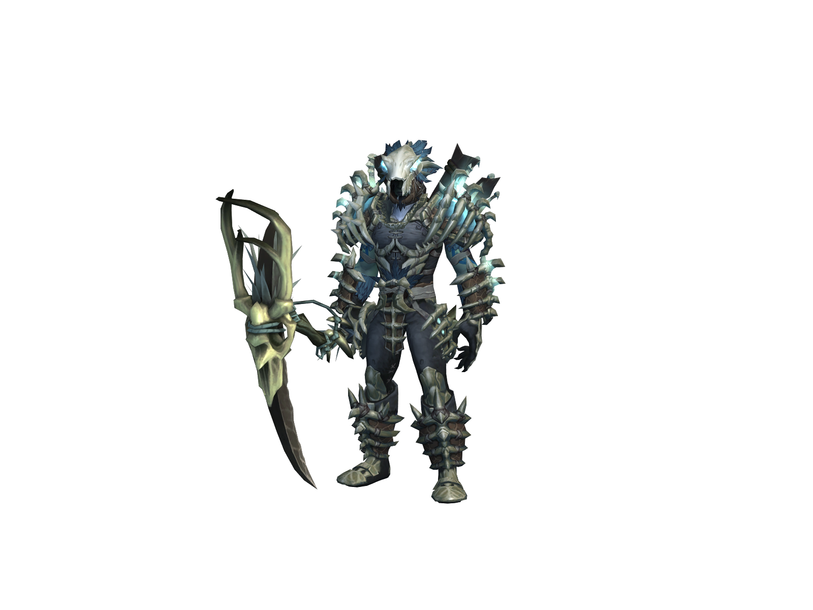 Reghat 3D character render
