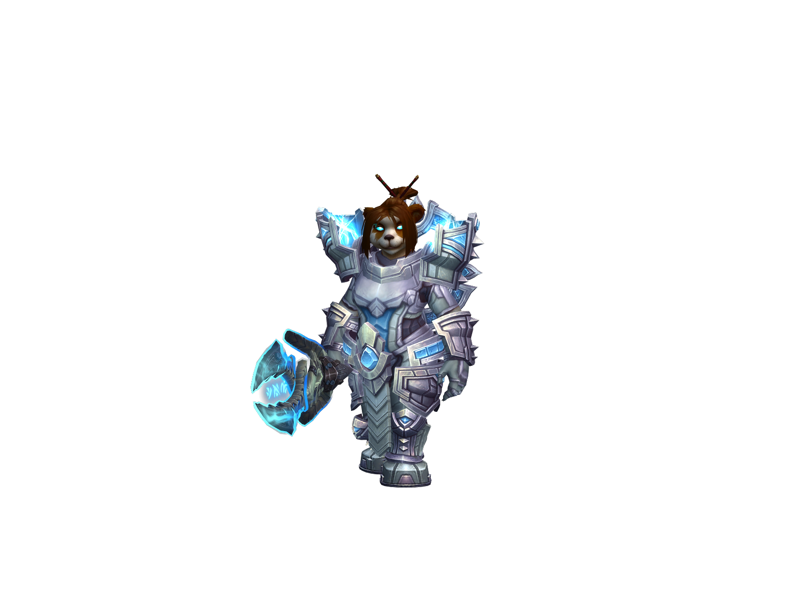 Lichbear 3D character render