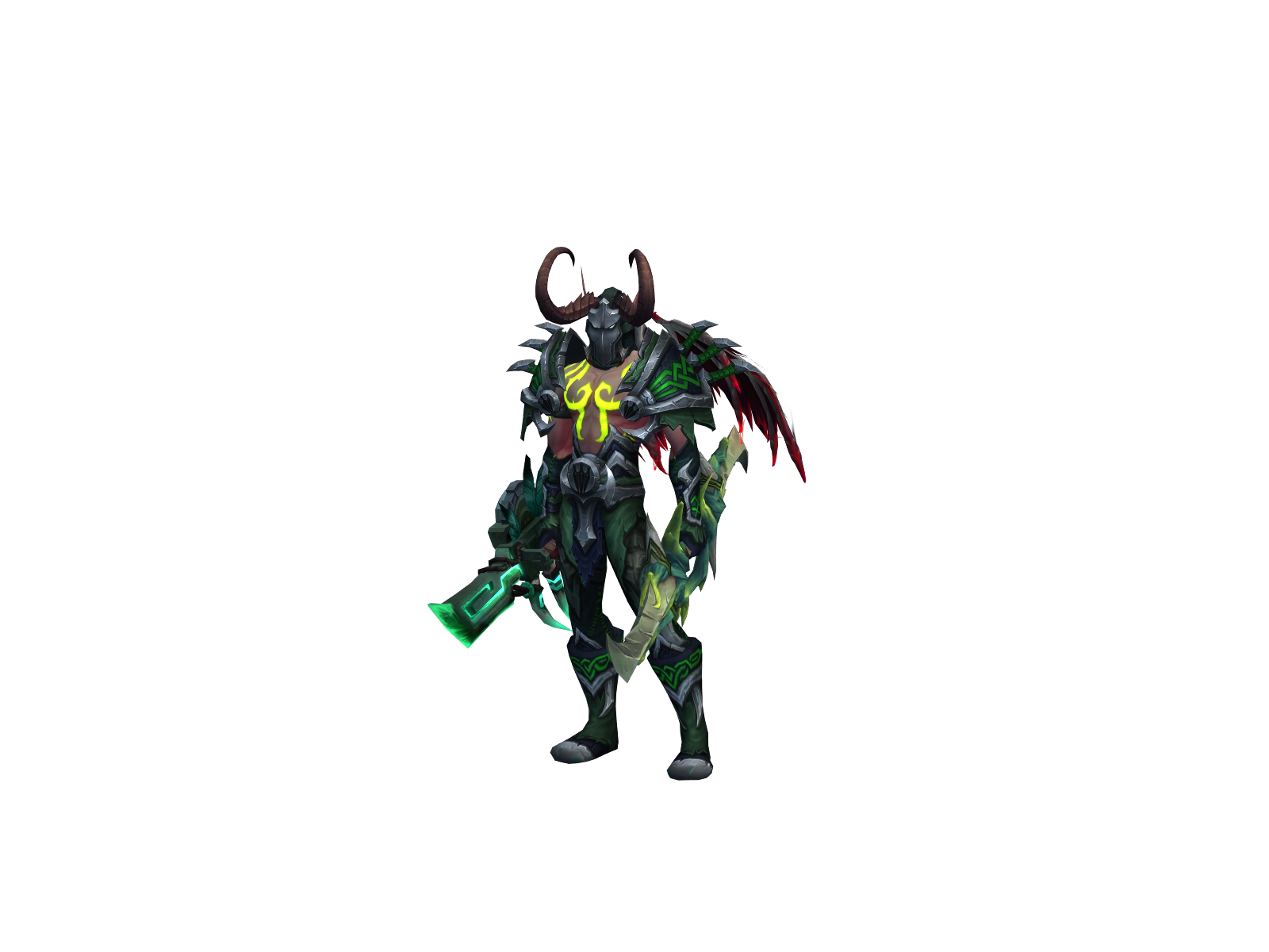 Tharuss 3D character render