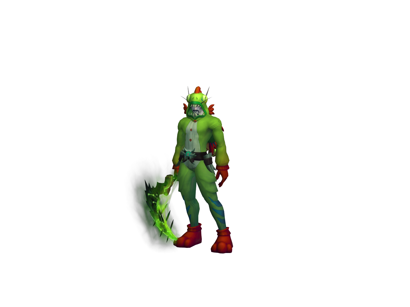 Nayocrow 3D character render