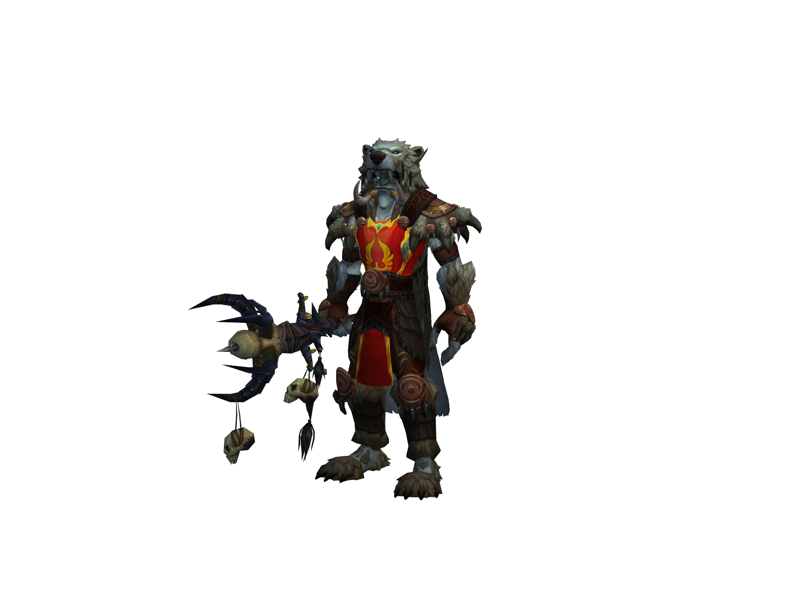Riskah 3D character render