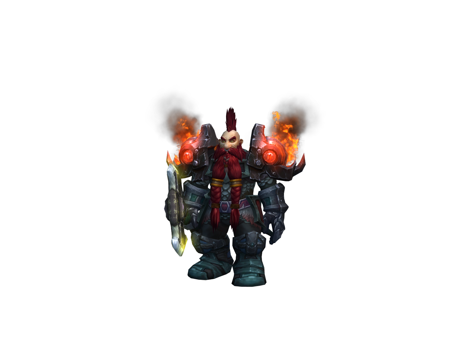 Adalbrojj 3D character render