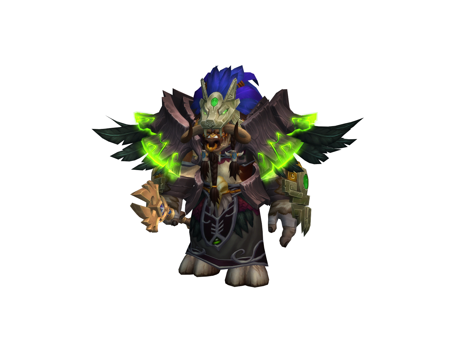 Druidsillo 3D character render