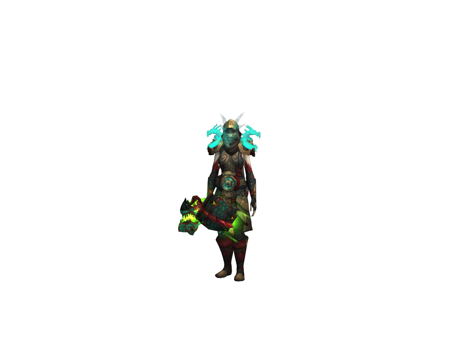 Parruka 3D character render