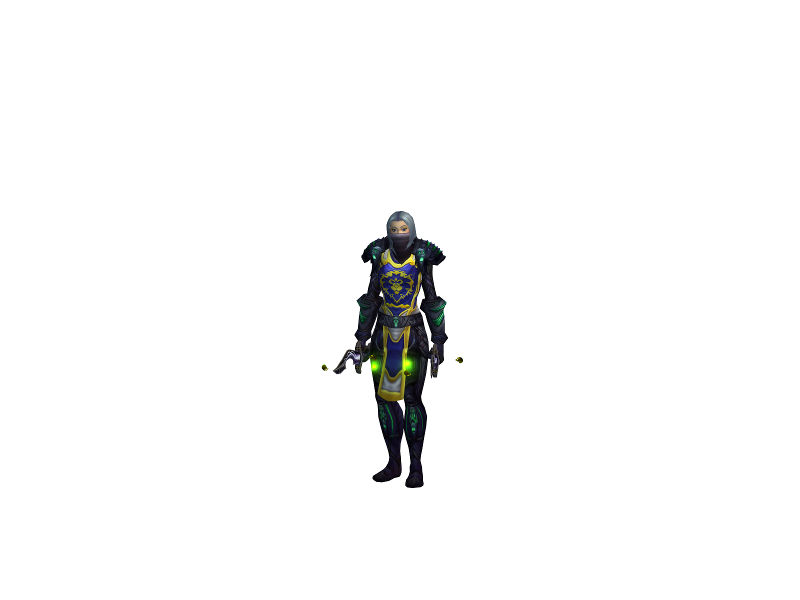 Pandda 3D character render