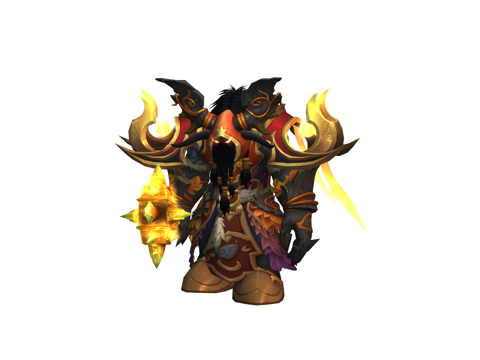 Syndraf 3D character render