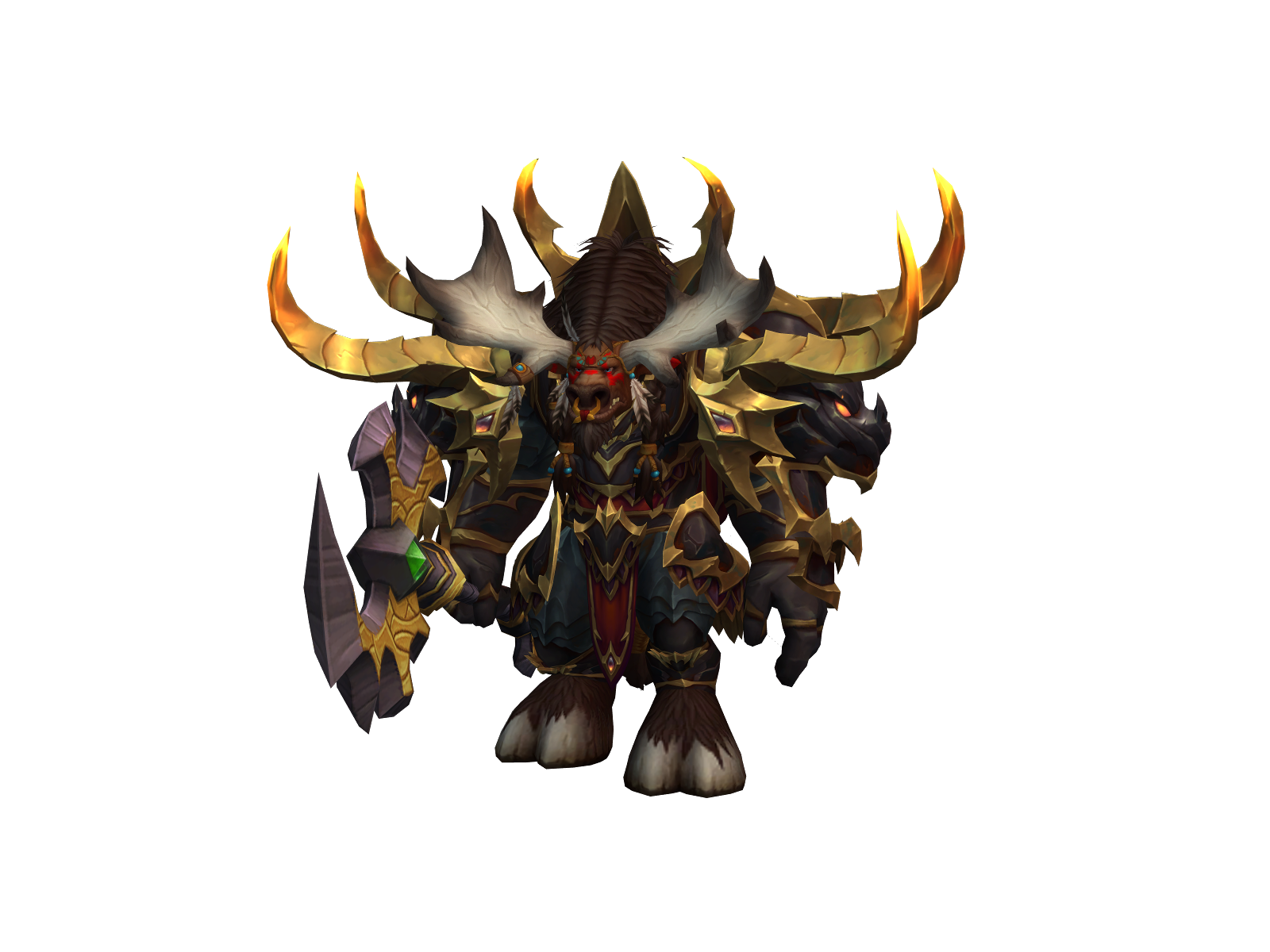 Brakug 3D character render