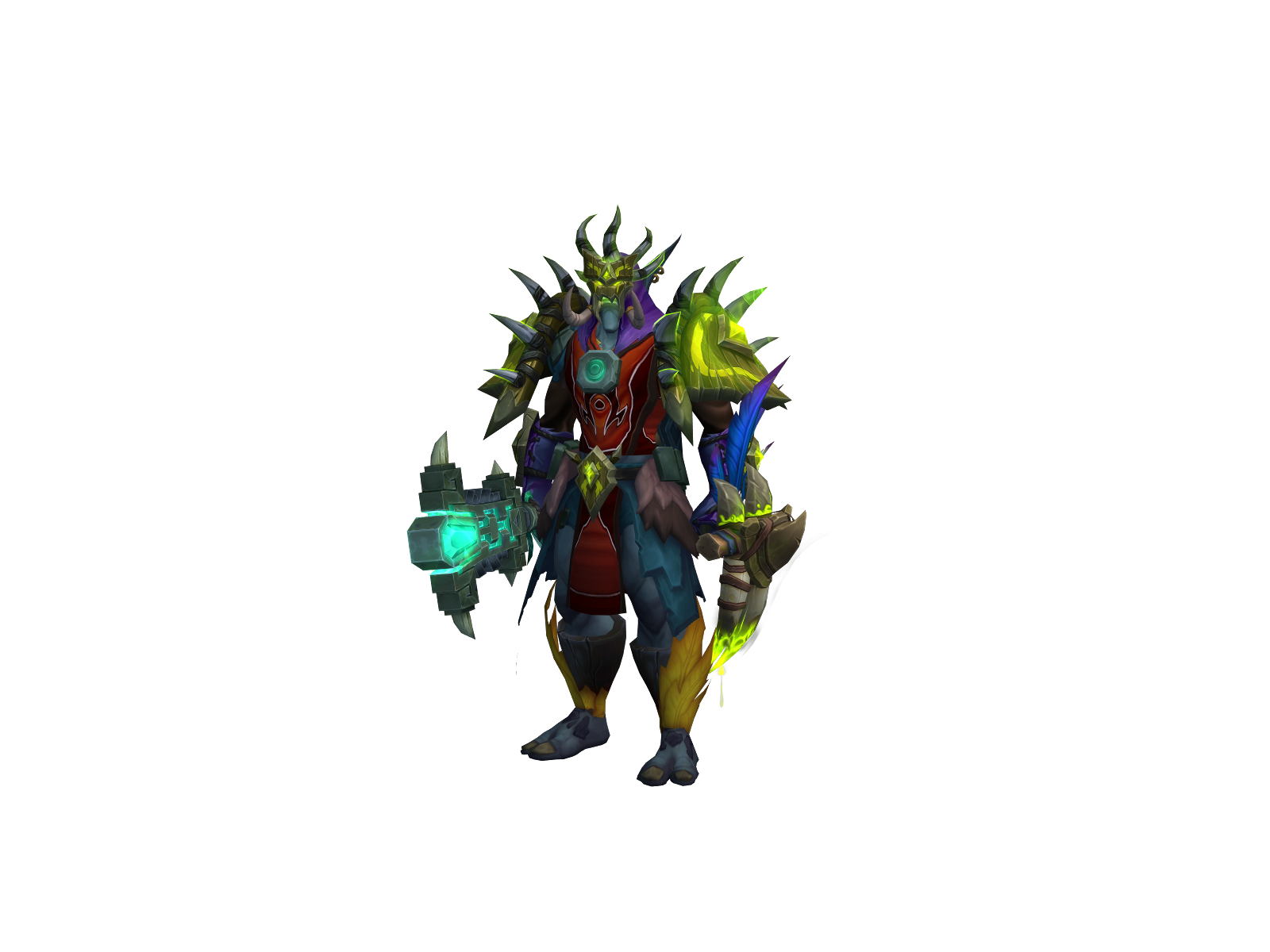 Riøt 3D character render
