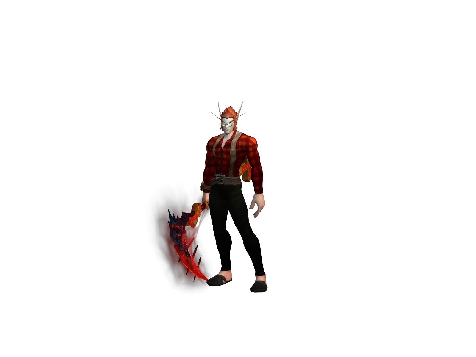 Chapaco 3D character render