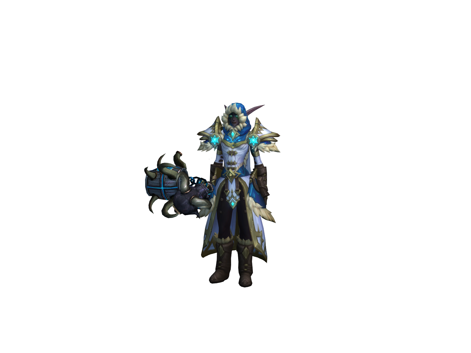 Tiyan 3D character render