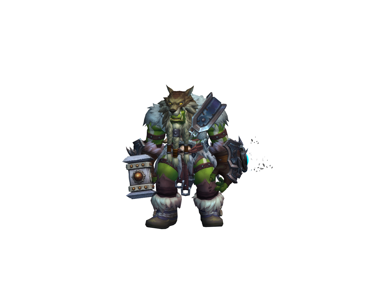 Gorcham 3D character render