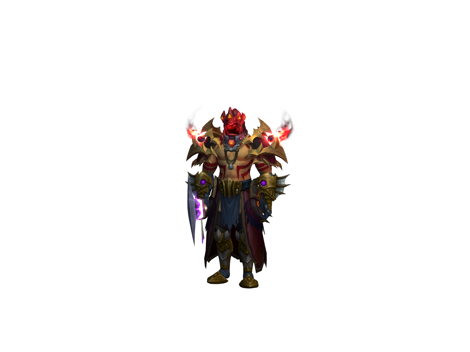 Kherem 3D character render