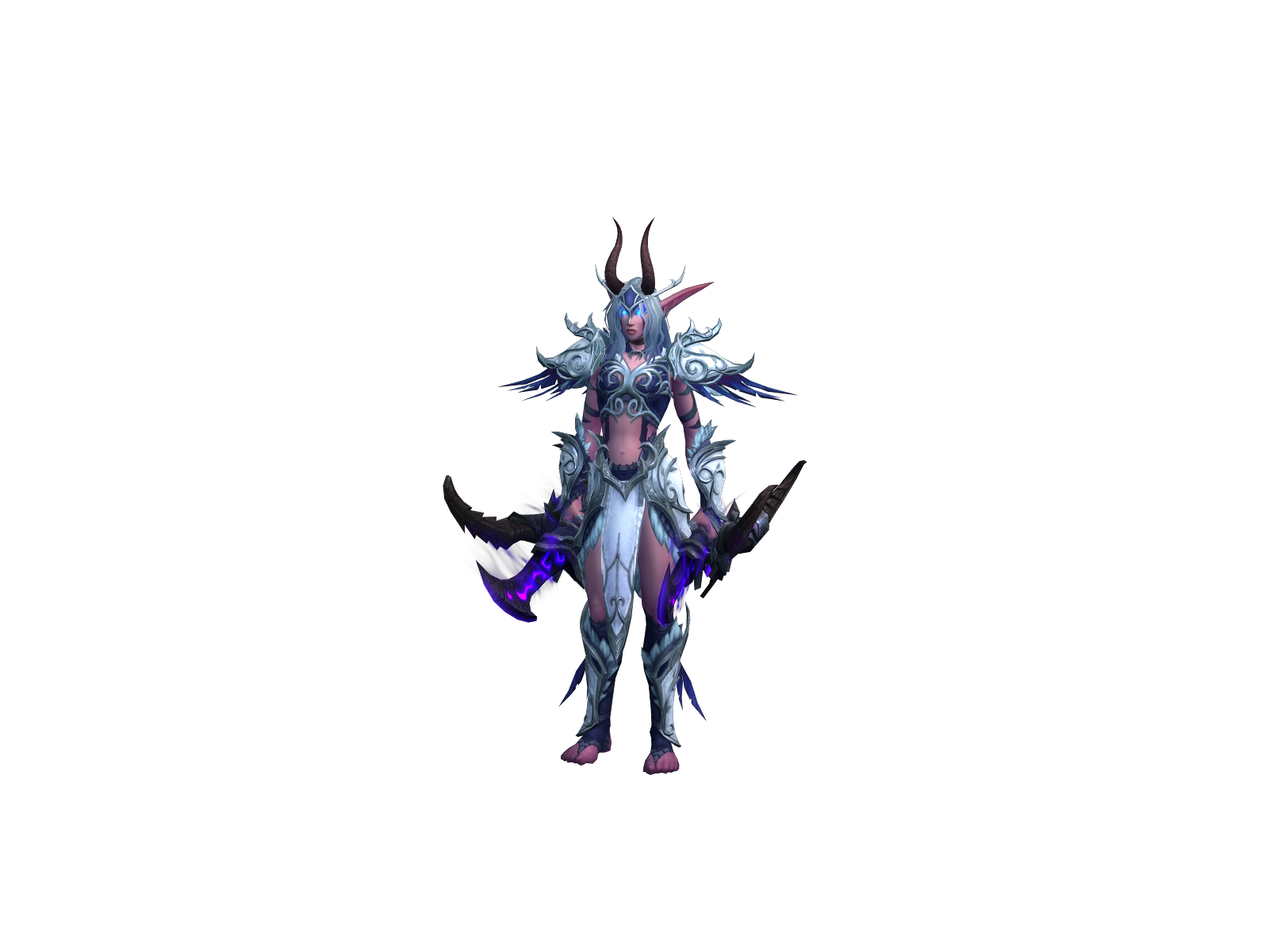 Nocturnale 3D character render