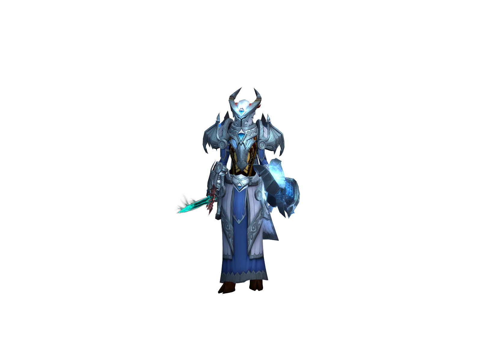 Qkiña 3D character render