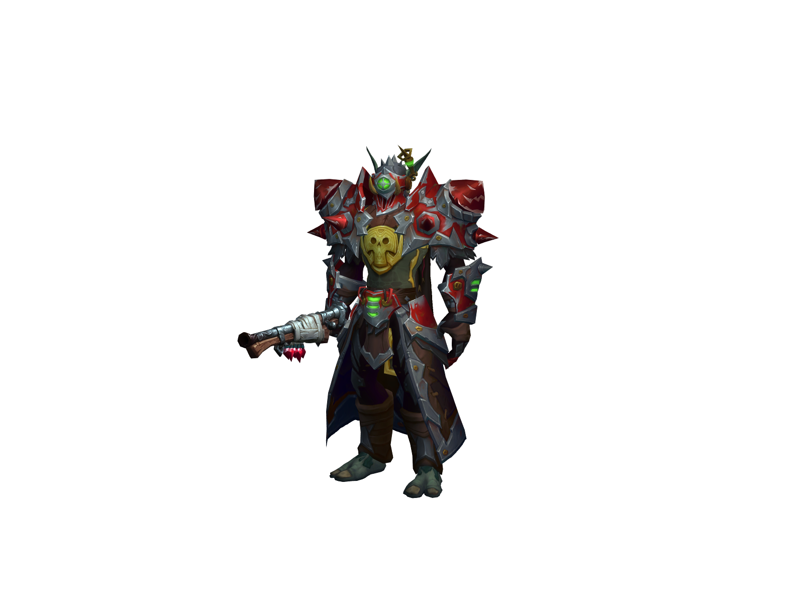 Lamponne 3D character render
