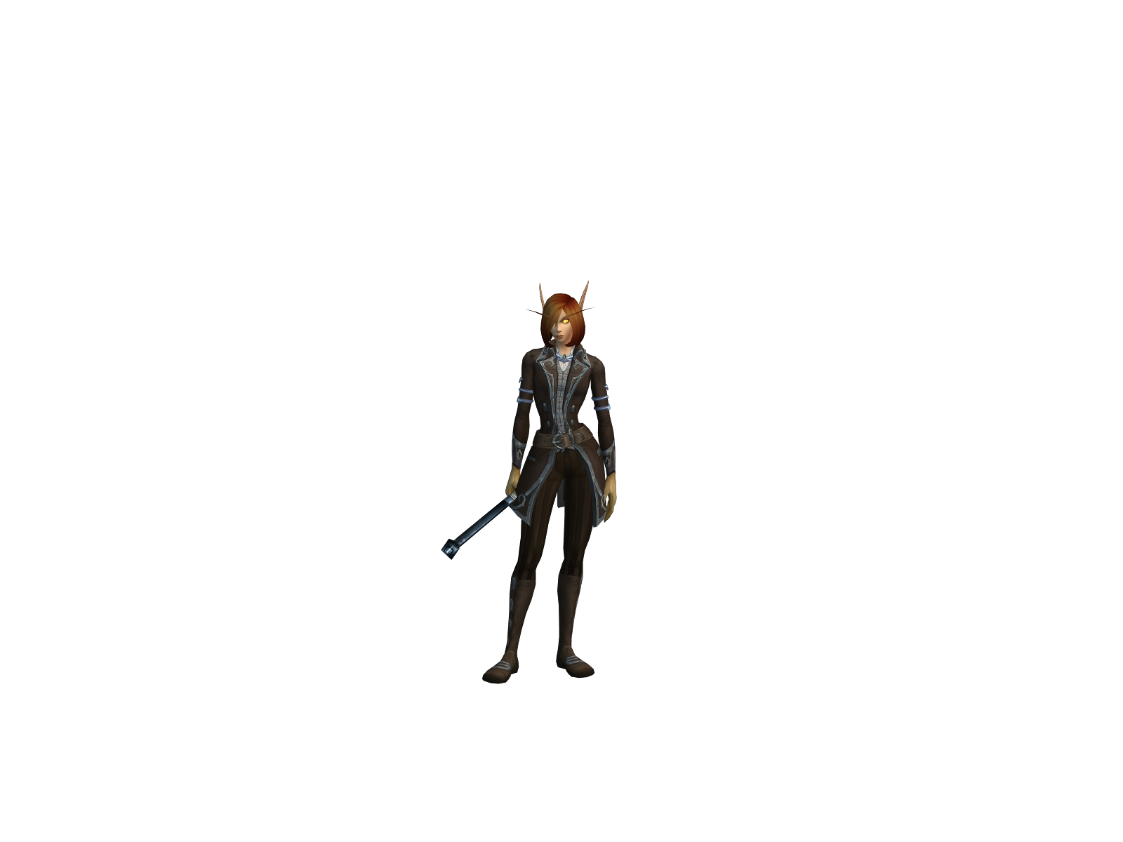 Saraday 3D character render