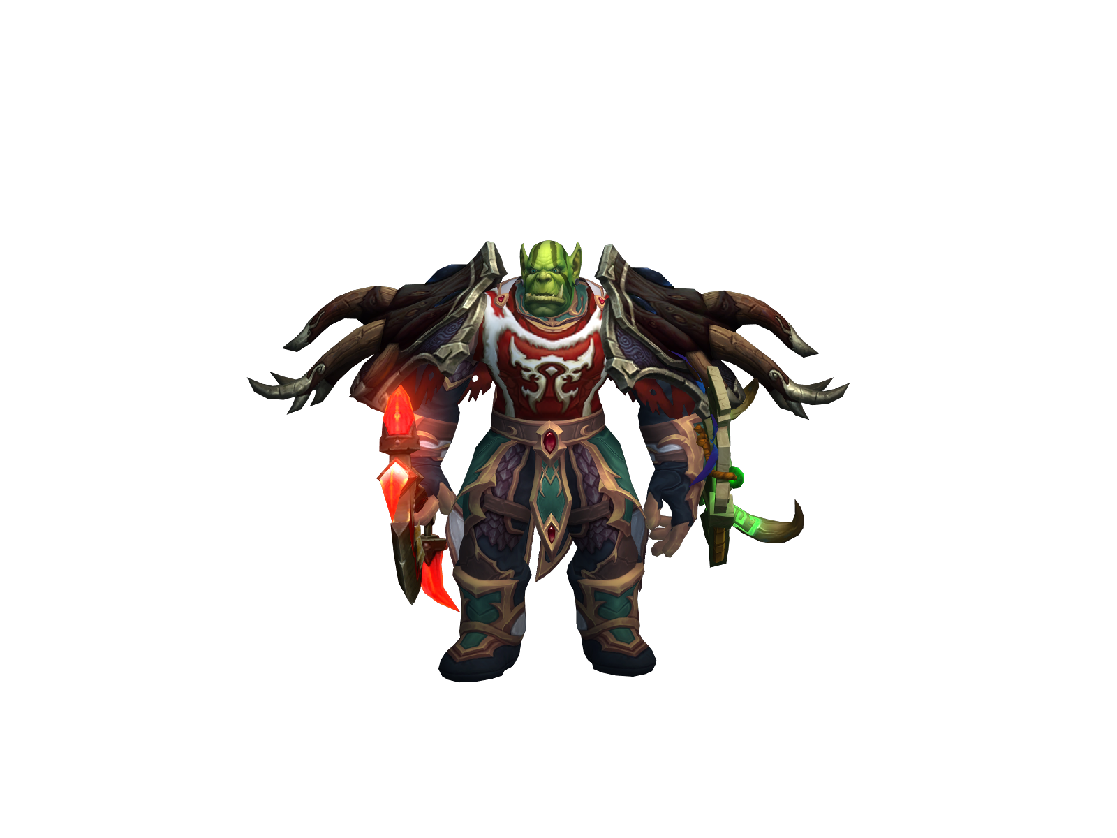 Shamucop 3D character render