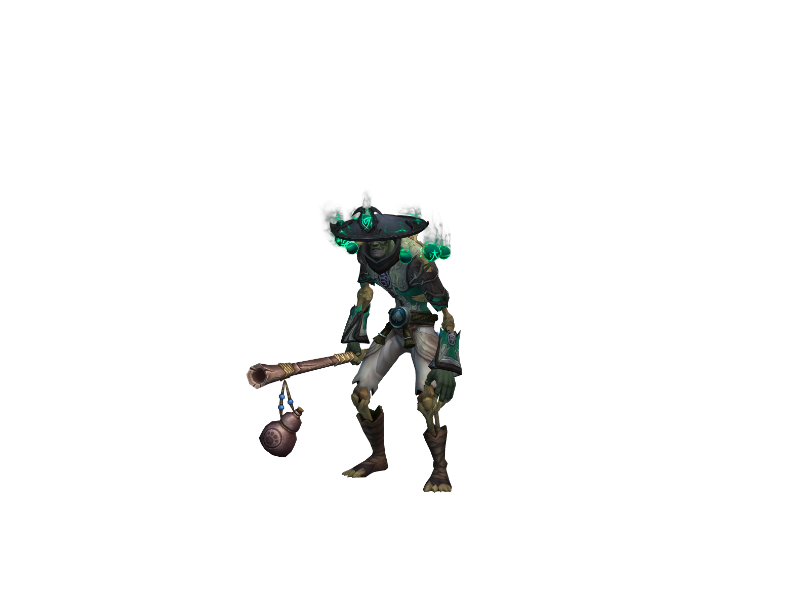 Akván 3D character render