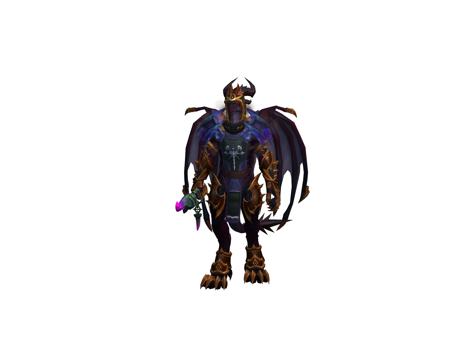 Puctress 3D character render