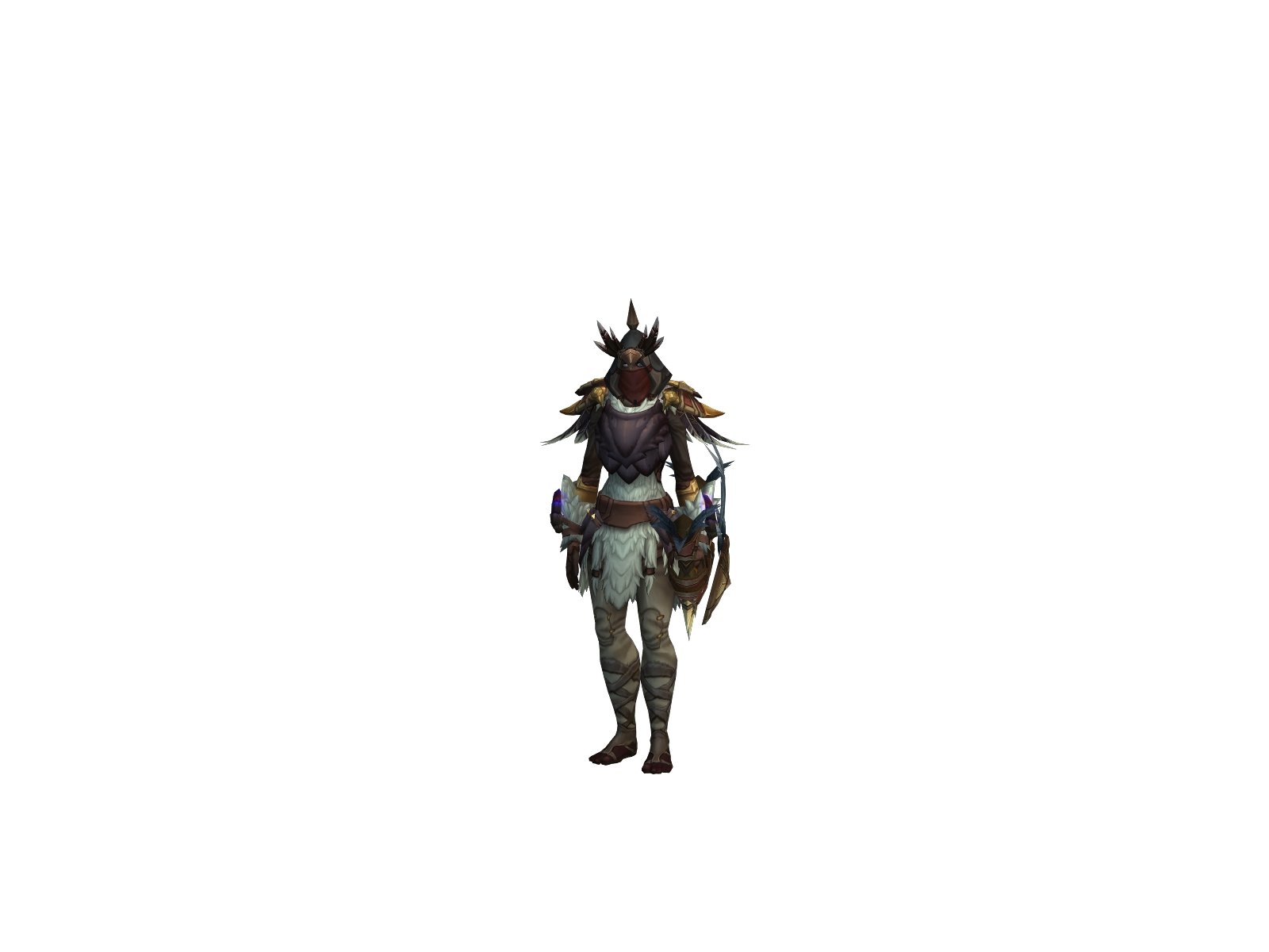 Rílah 3D character render