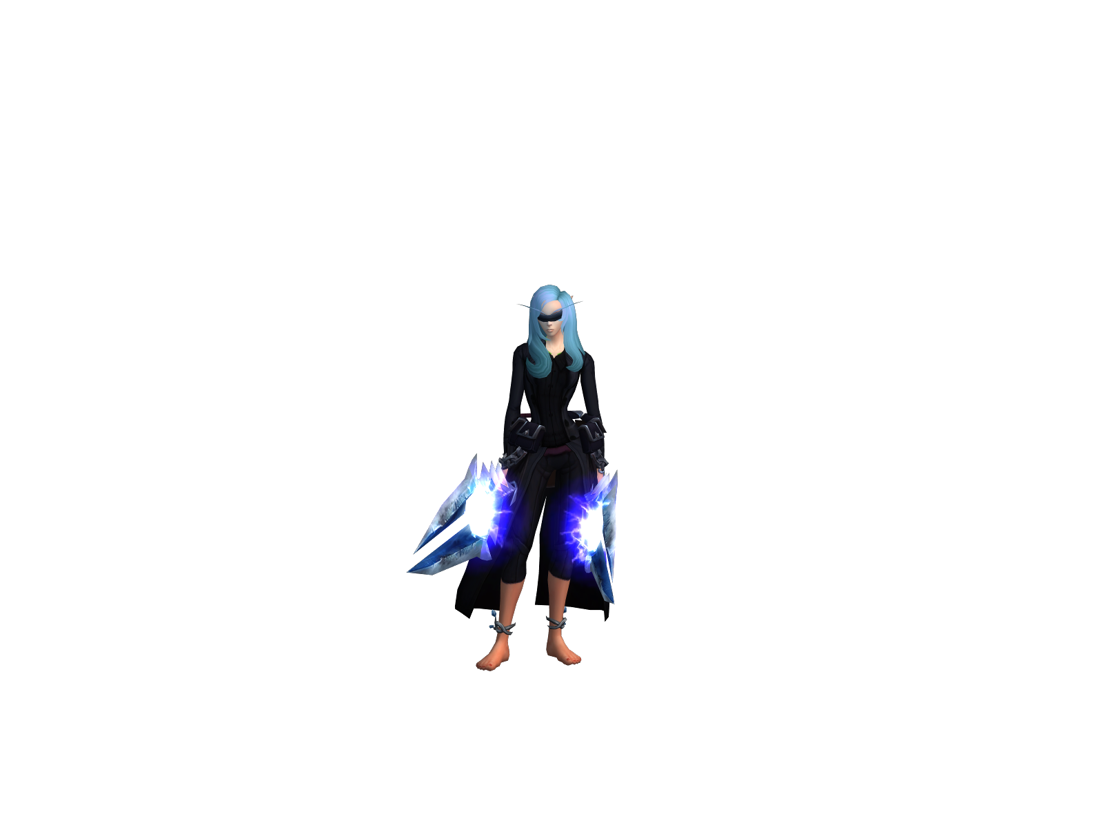 Runico 3D character render