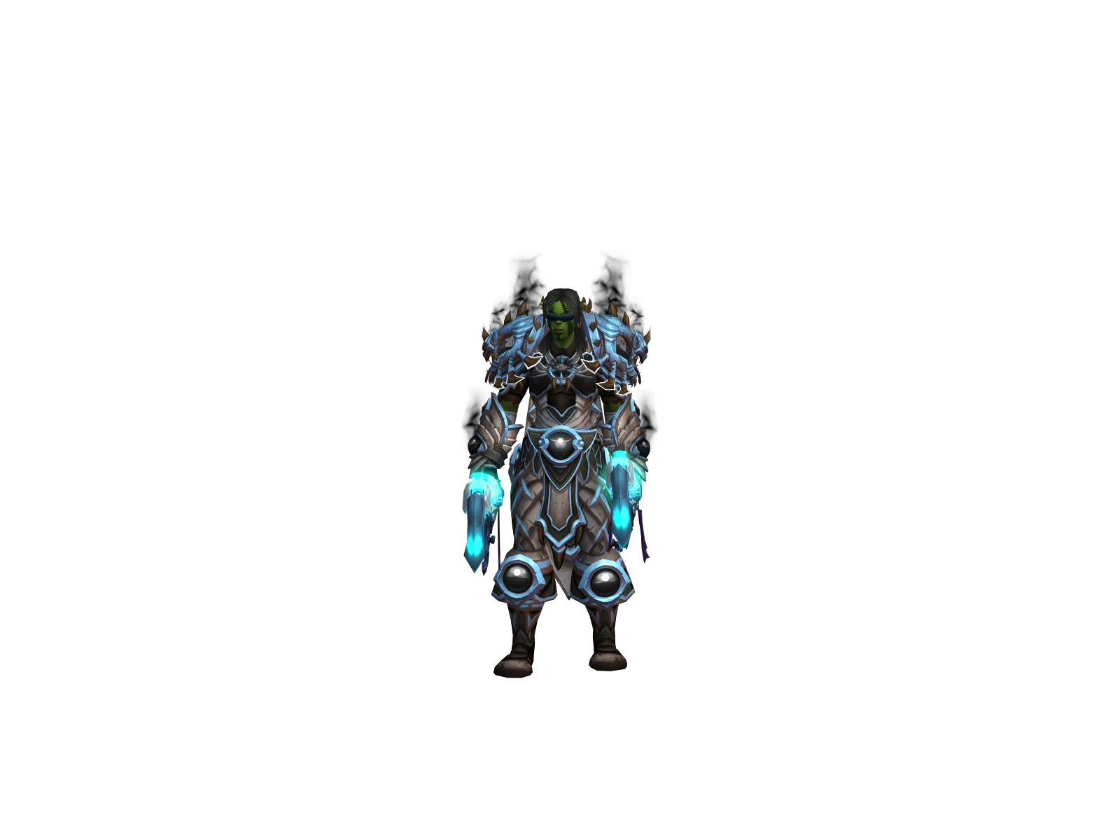 Evading 3D character render