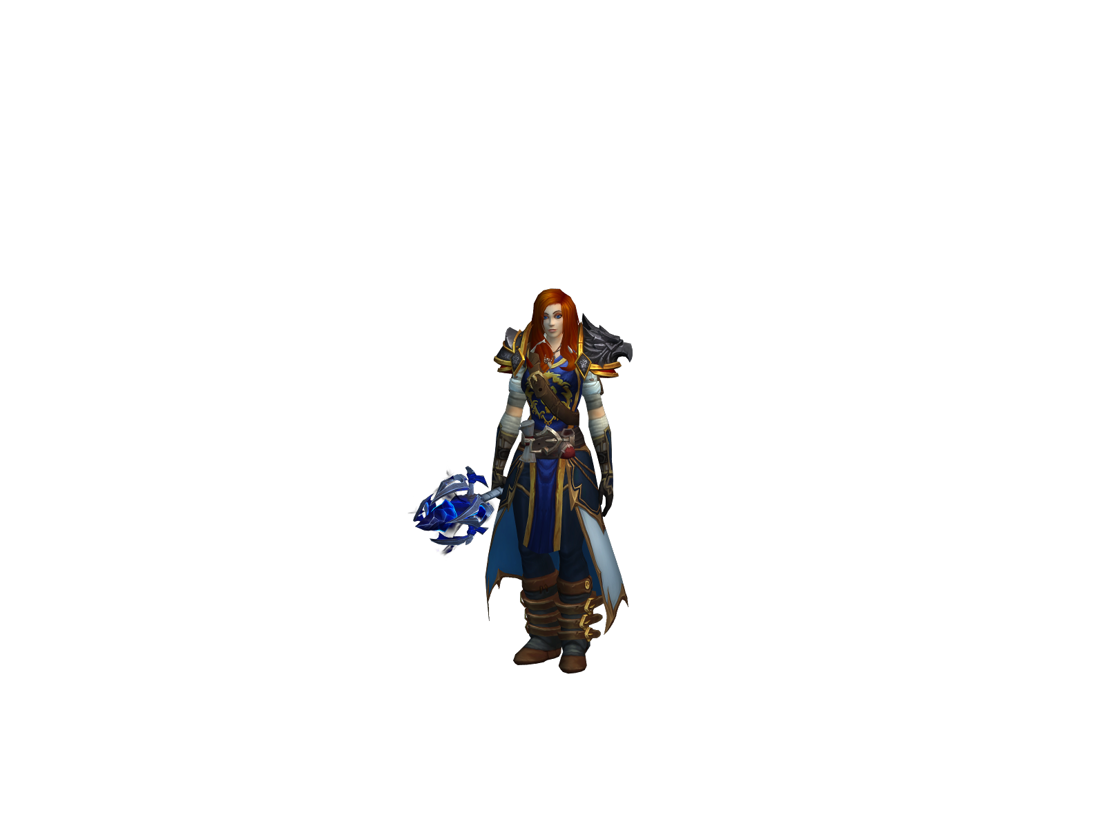 Astería 3D character render