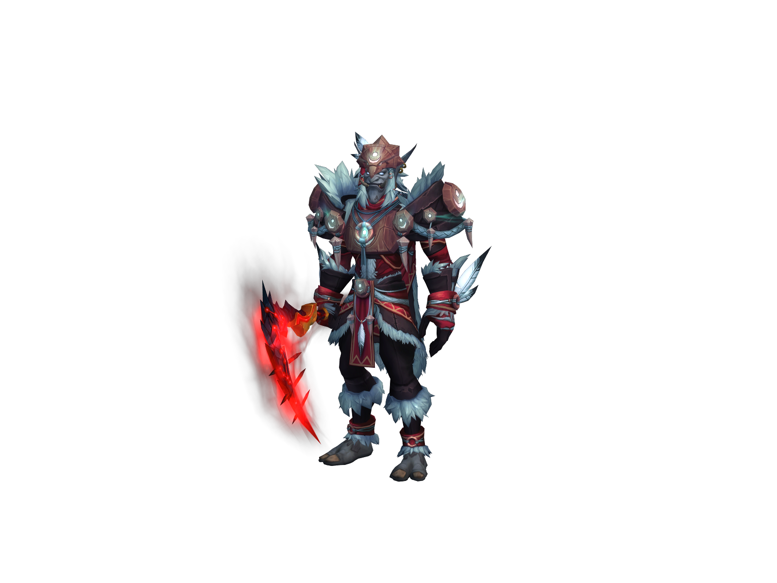 Druídazo 3D character render