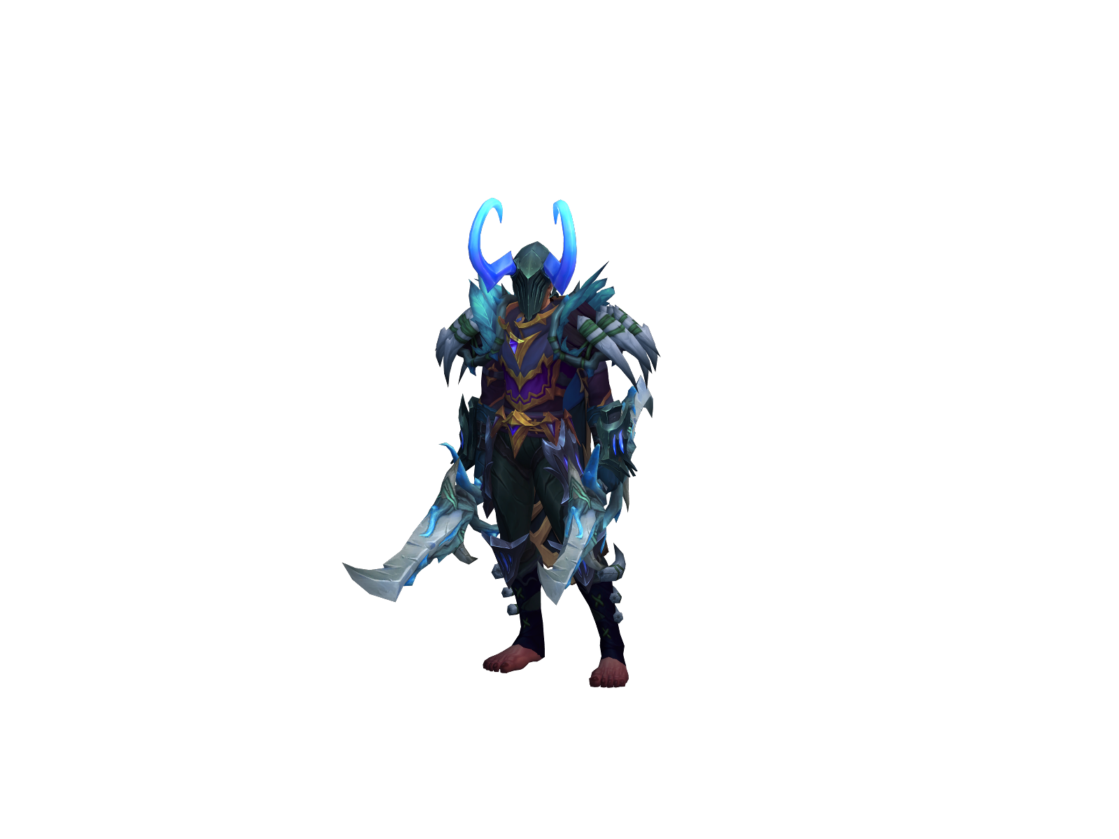 Hyns 3D character render