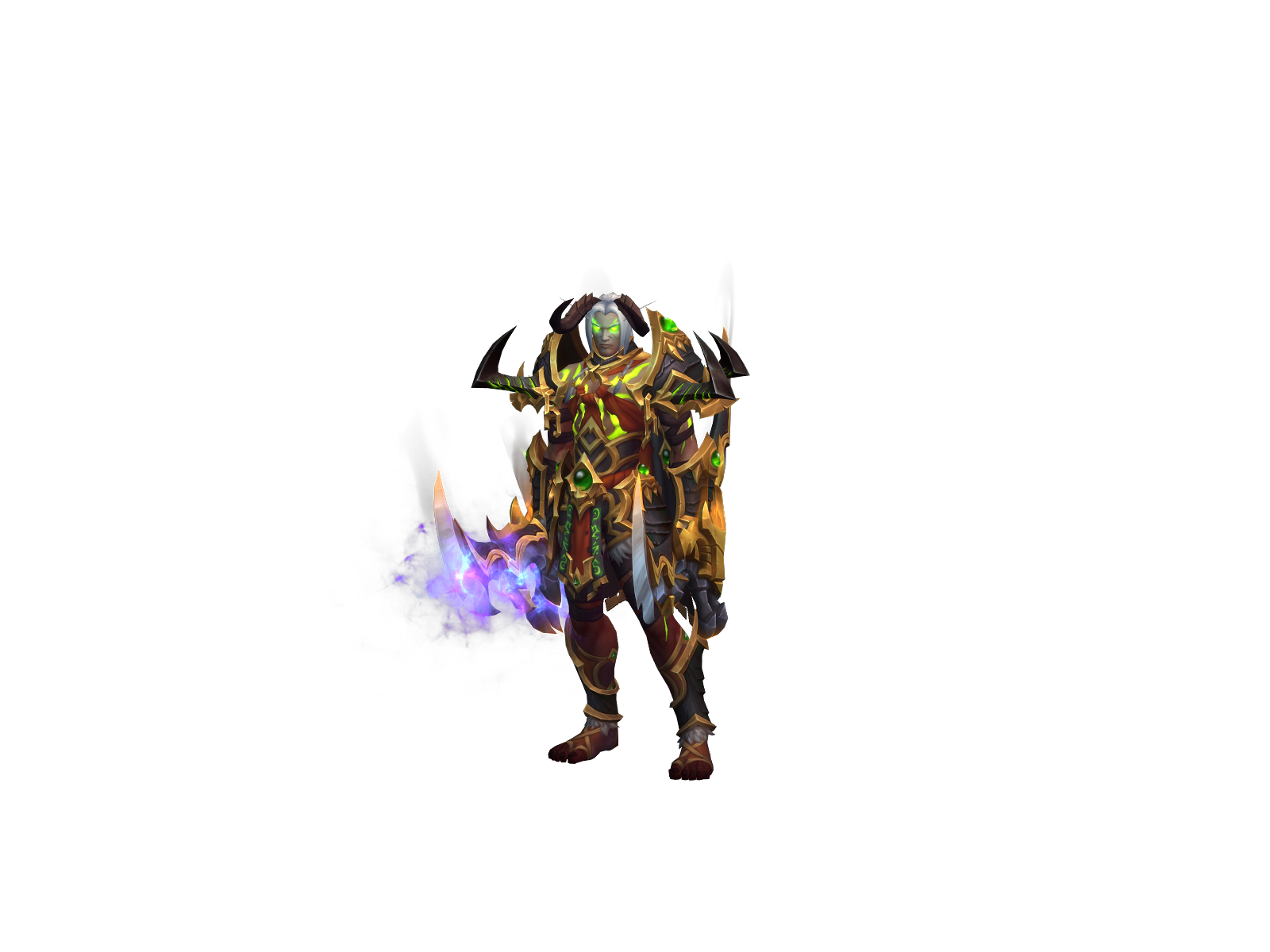 Déon 3D character render