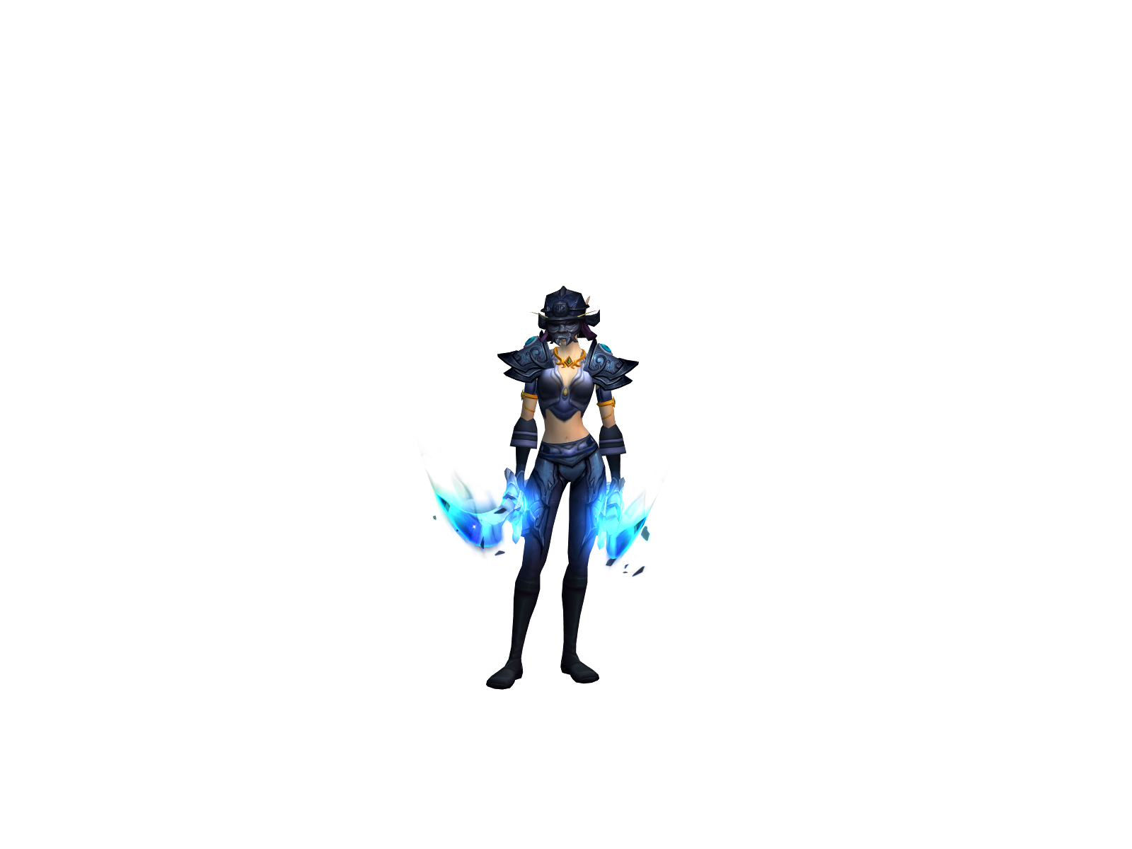 Yaryta 3D character render