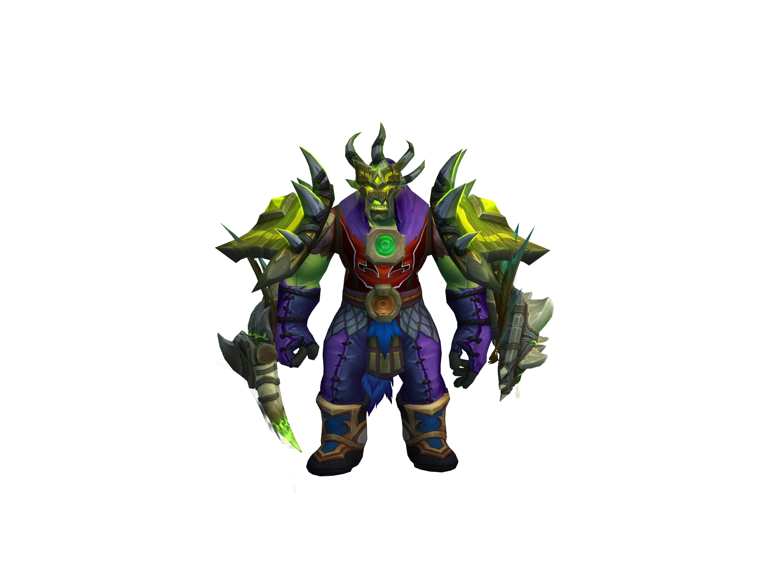 Voltgin 3D character render