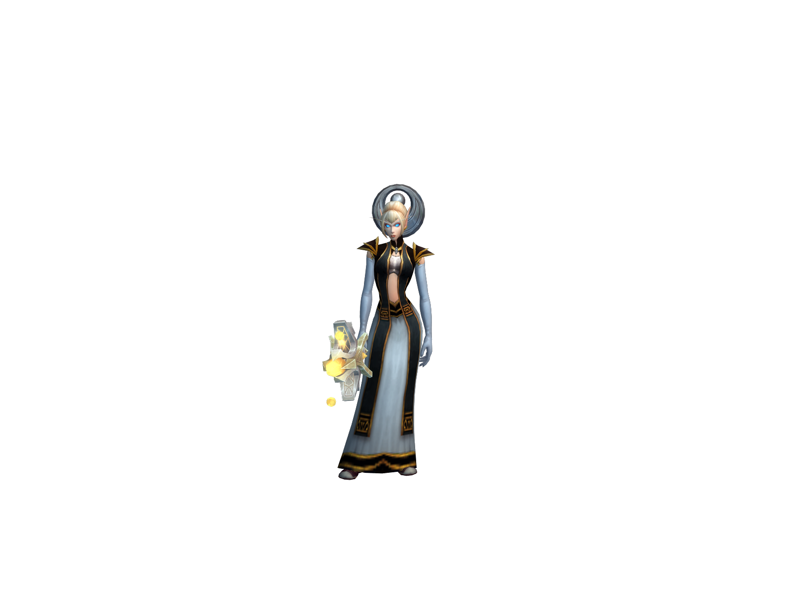 Haleshya 3D character render