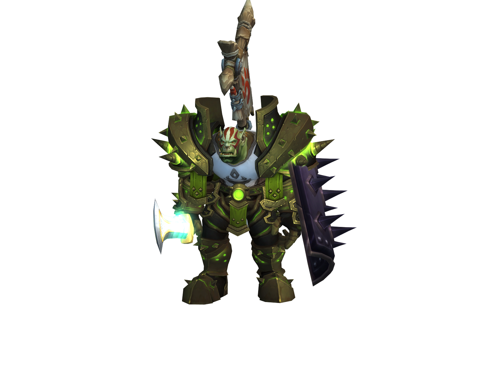 Krugerr 3D character render