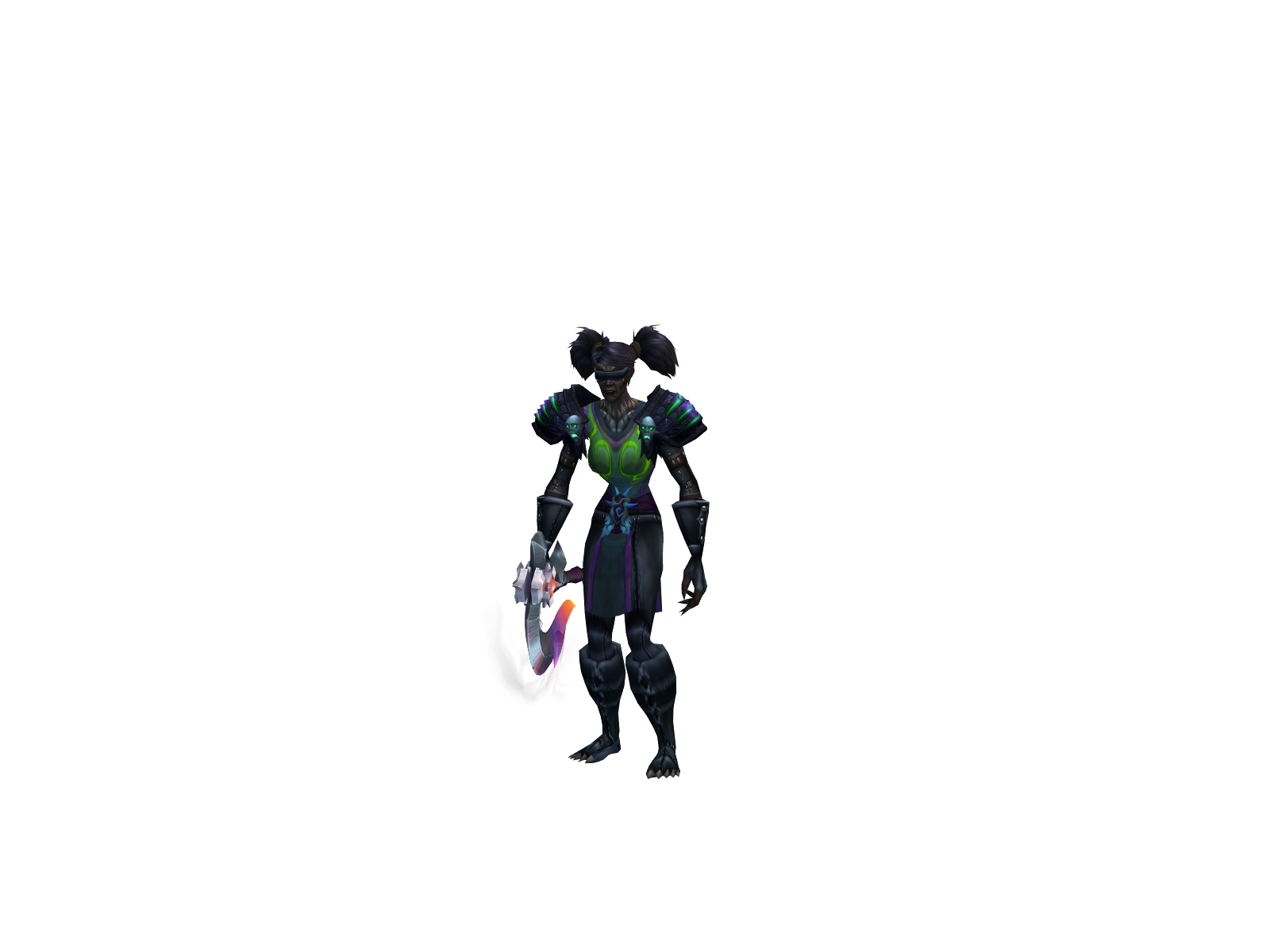 Aleyun 3D character render